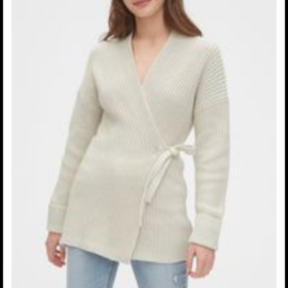 Wrap sweater - Picture 2 of 5